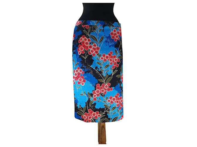 Love Moschino Skirts Multiple colors Cotton Elastane  ref.498010